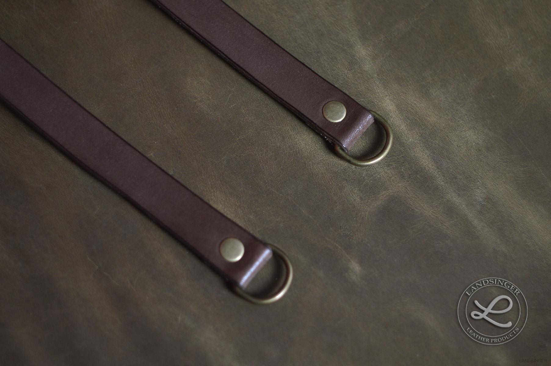 Kožená silná ucha na kabelku, tašku