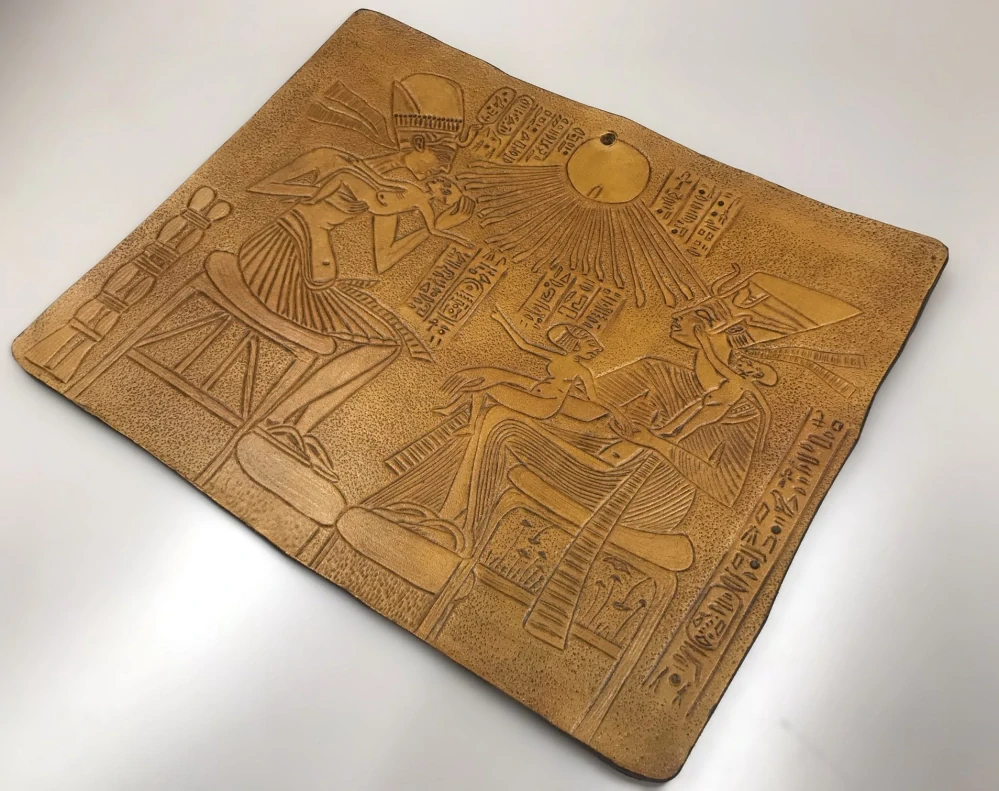 KOŽENÝ OBRAZ - EGYPTSKÝ MOTIV