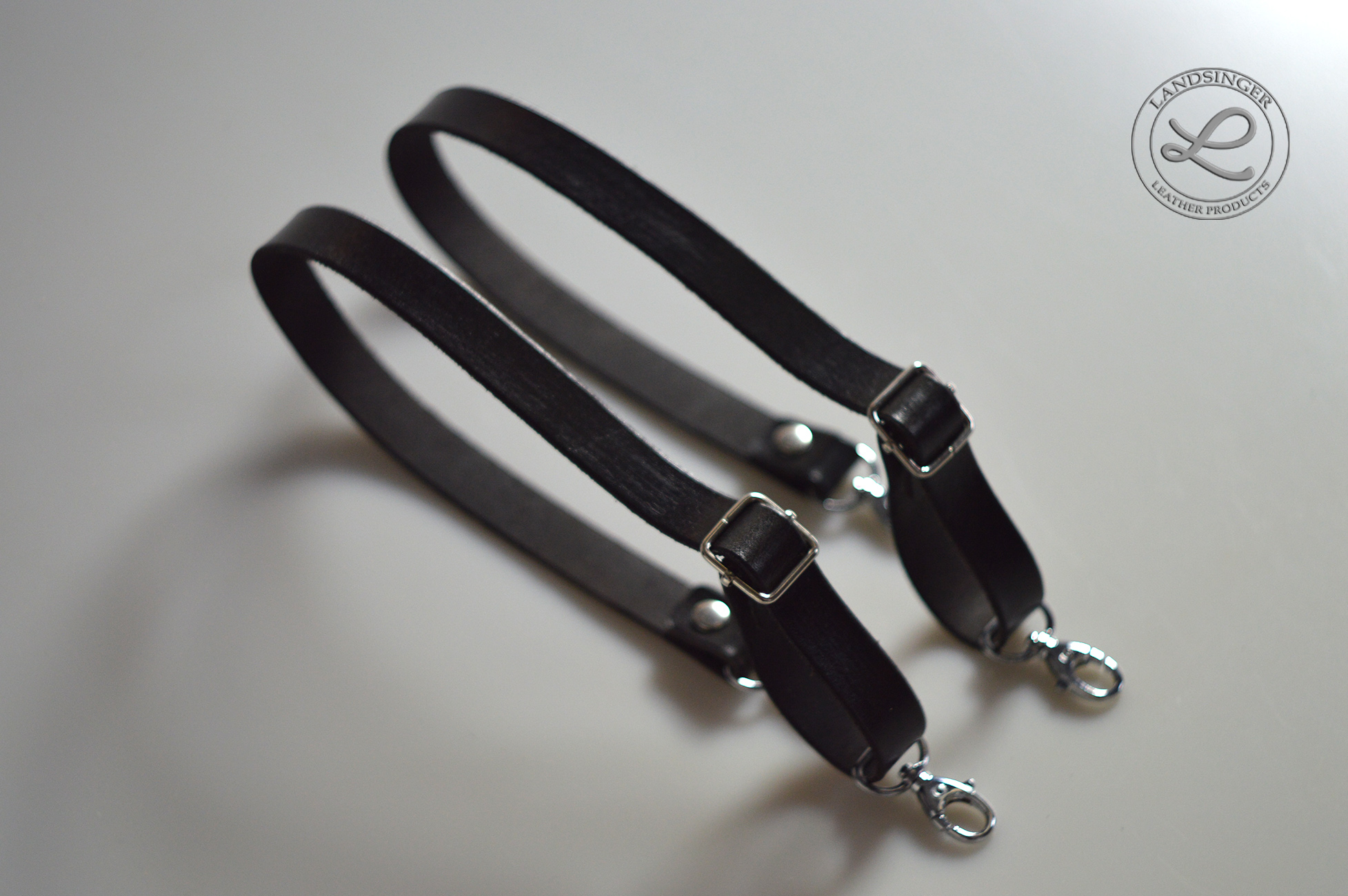 Sada kožených popruhů na batoh (nastavitelné) 2 ks - polotovar