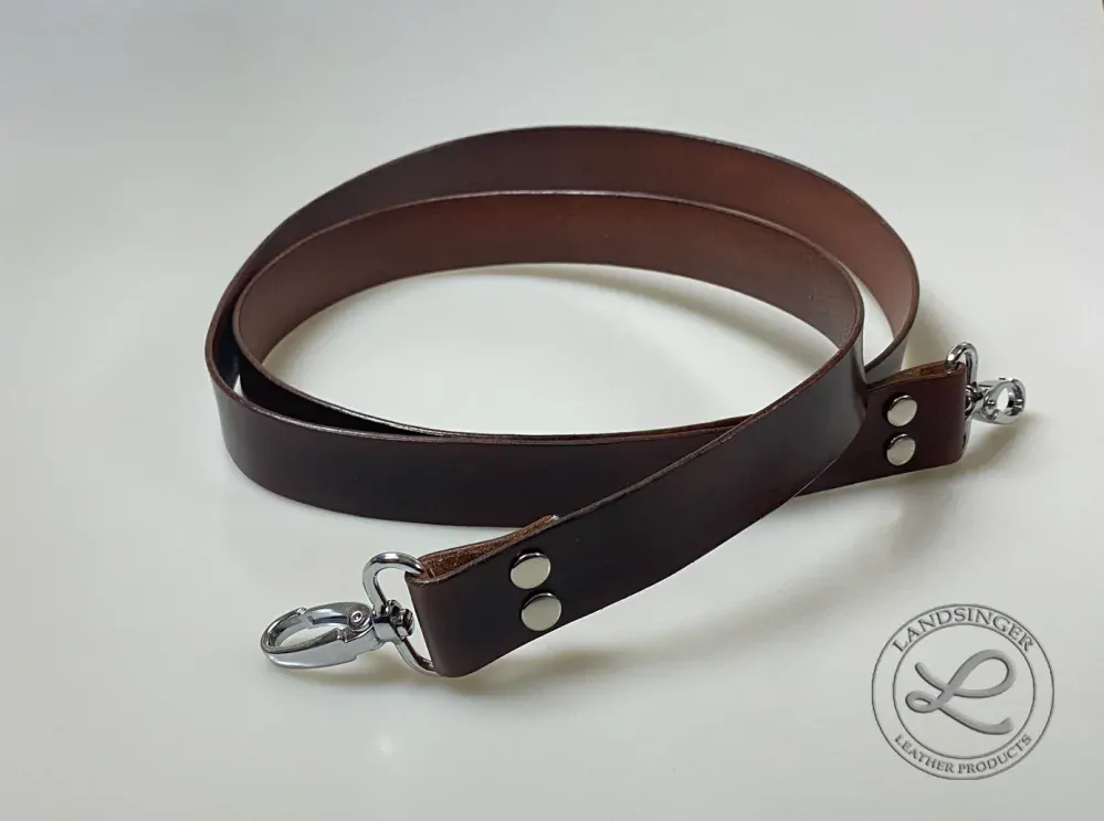 Kožený klasický popruh 3 cm - polotovar na kabelku 