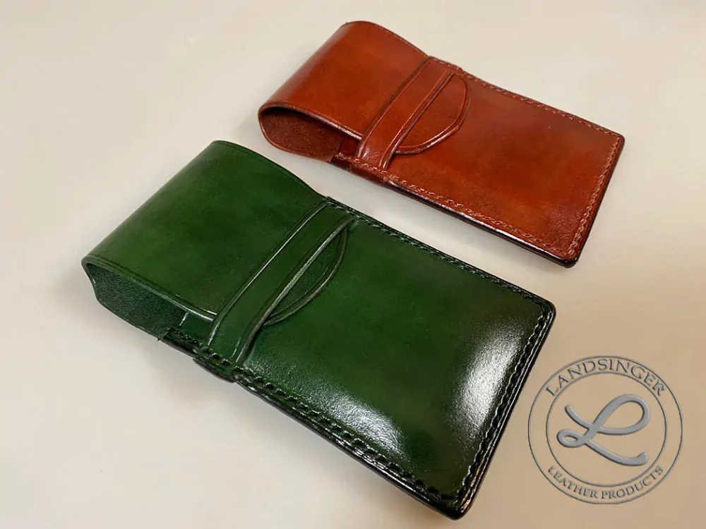 Kožené pouzdro na tužky RETRO ( penál )