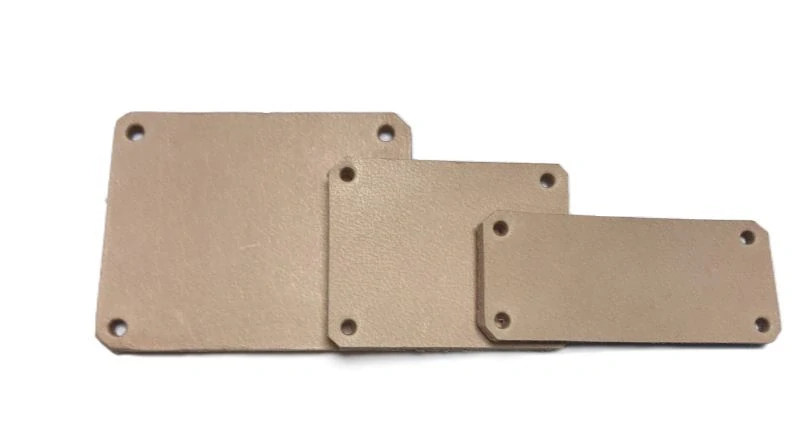 Kožený štítek prázdný