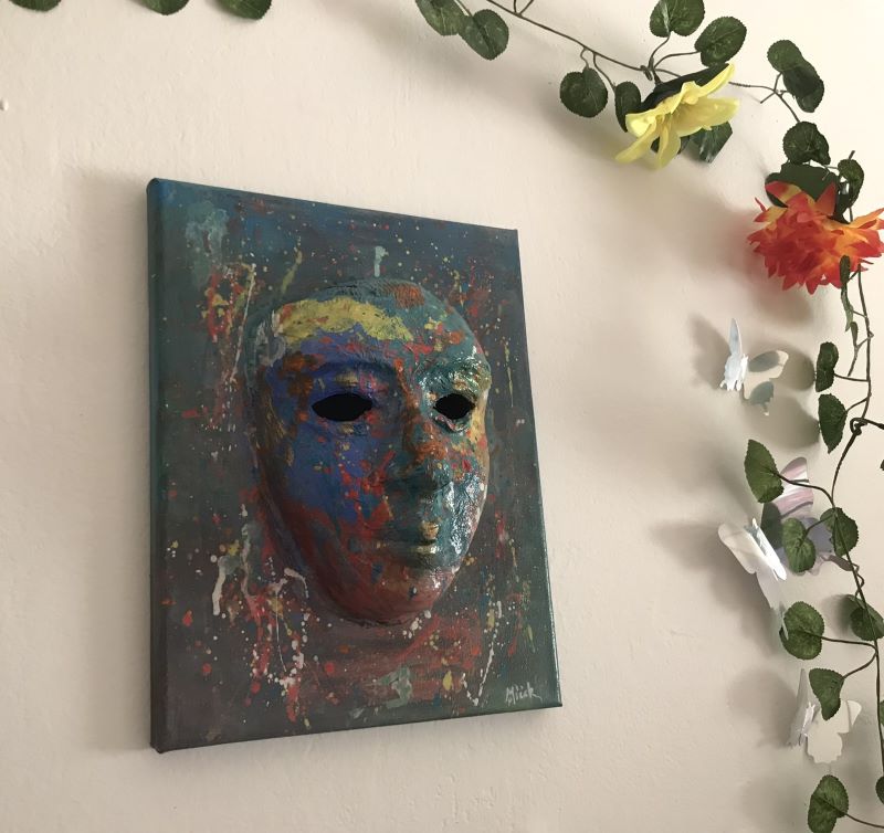 Obraz 3D maska "Snění"