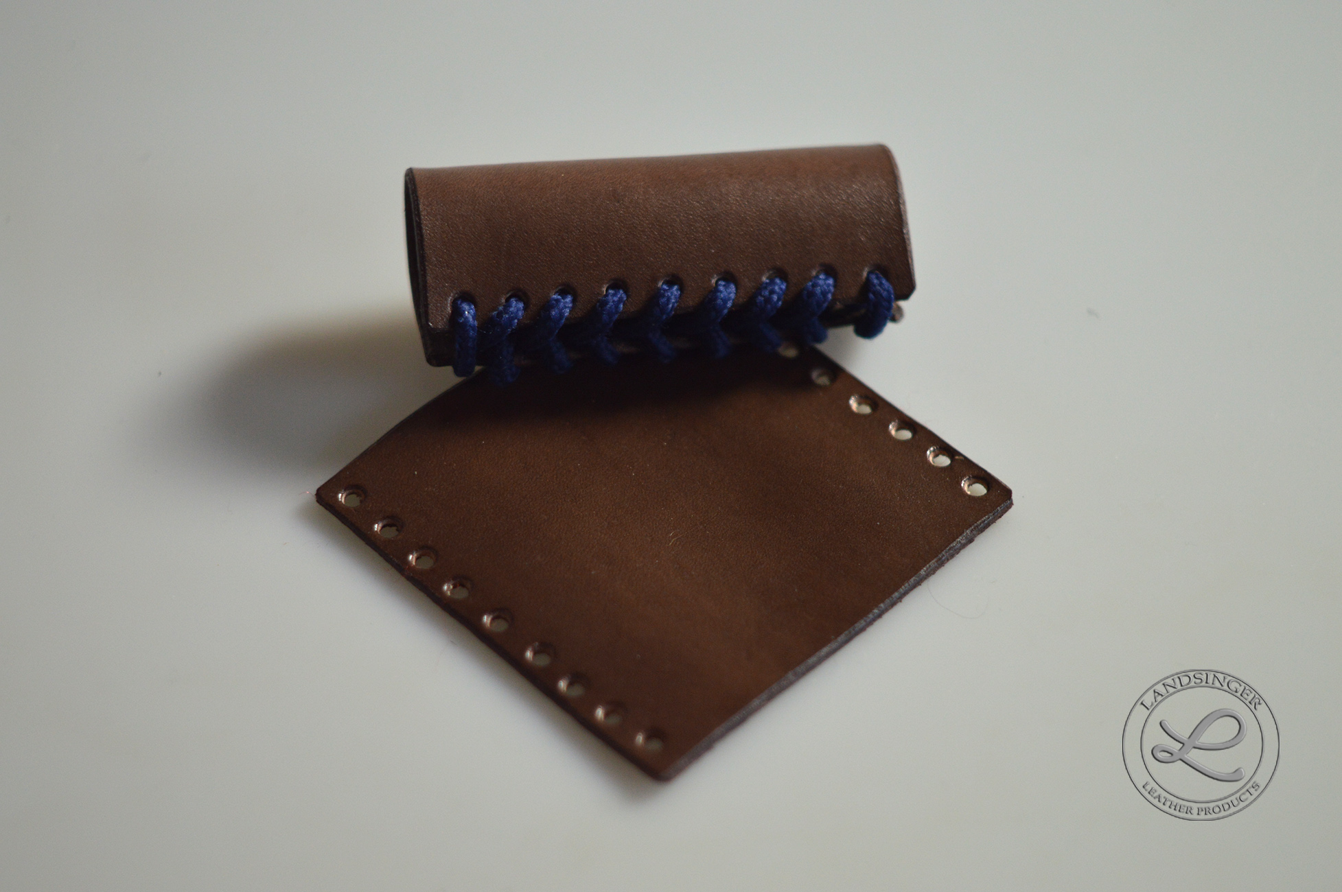  Kožené úchyty, rukojeť na kabelky 2 ks - polotovar