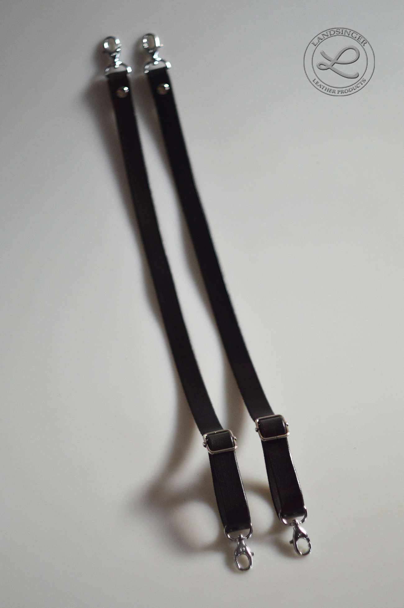 Sada kožených popruhů na batoh (nastavitelné) 2 ks - polotovar