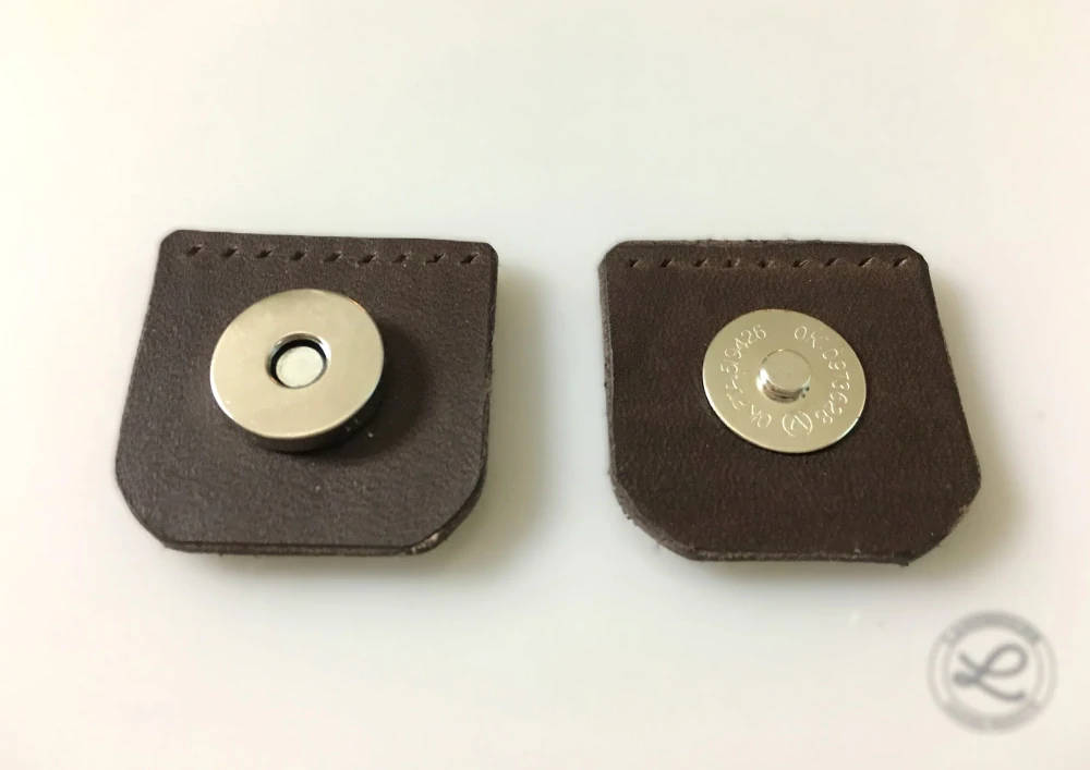 Kožené kabelkové zapínání - magnetické