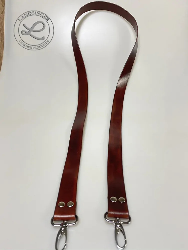 Kožený klasický popruh 3 cm - polotovar na kabelku 