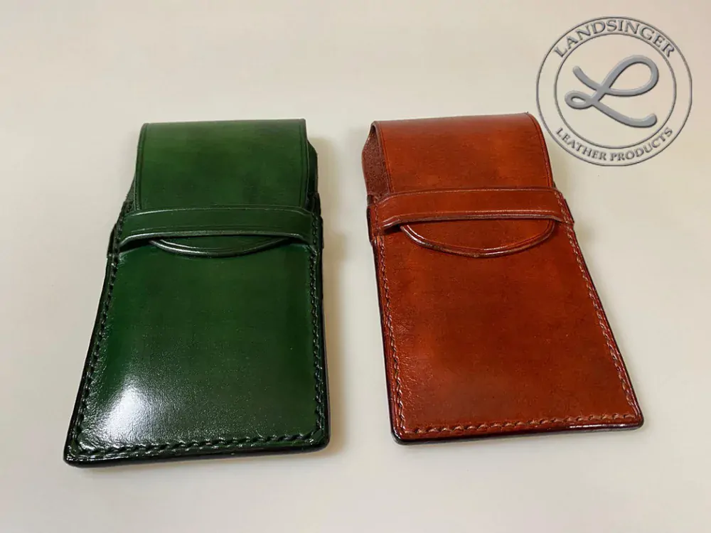 Kožené pouzdro na tužky RETRO ( penál )