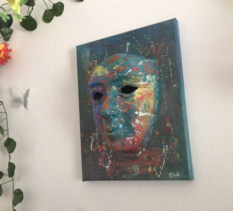 Obraz 3D maska "Snění"