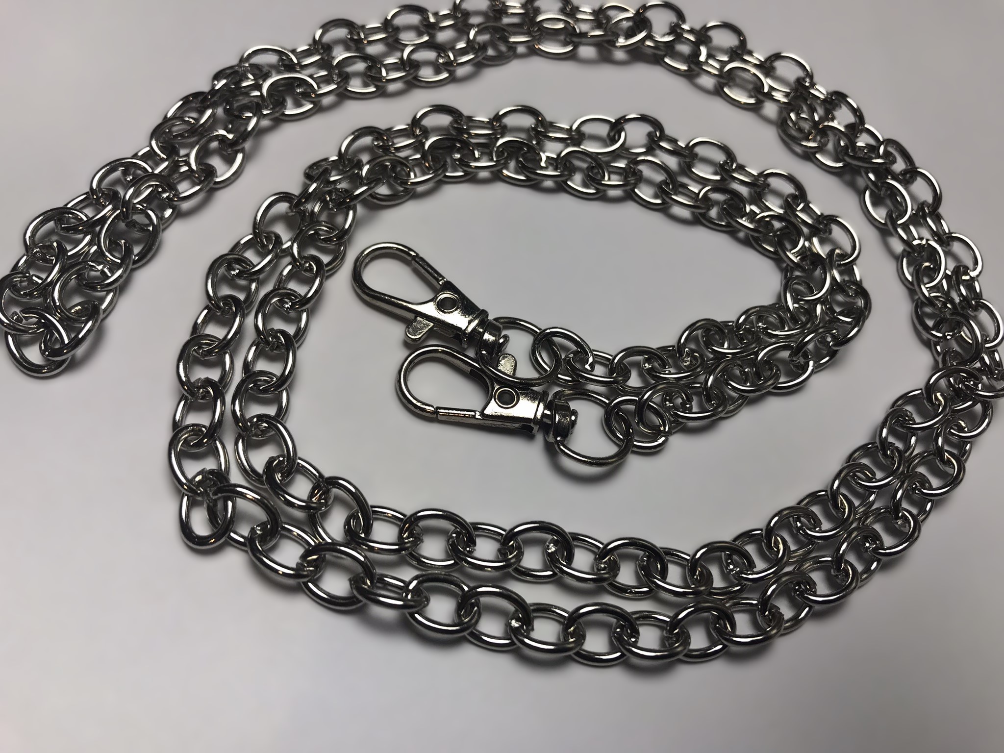 Řetízek na kabelku 120 cm oválná očka