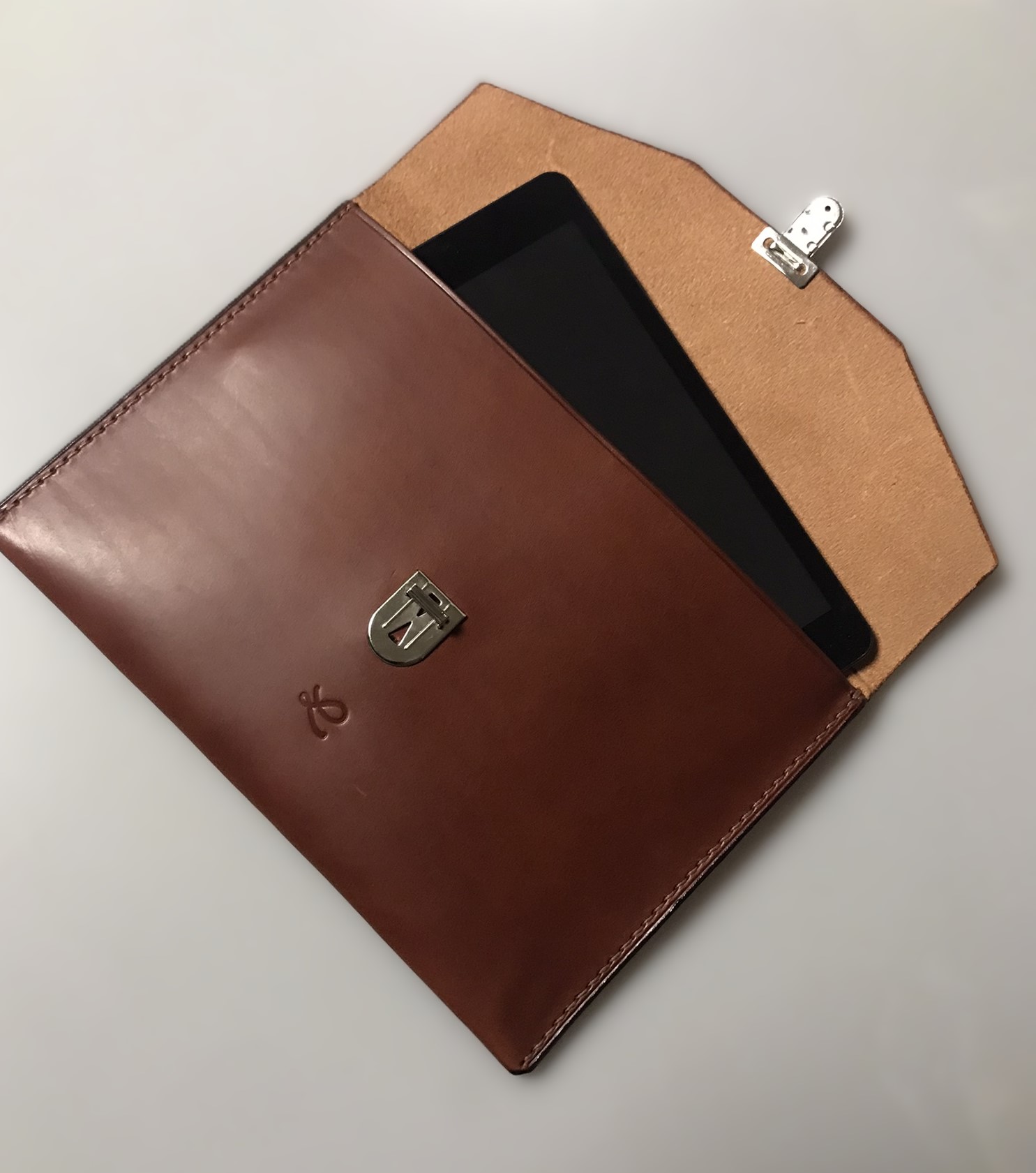 Kožené pouzdro na dokumenty, tablet