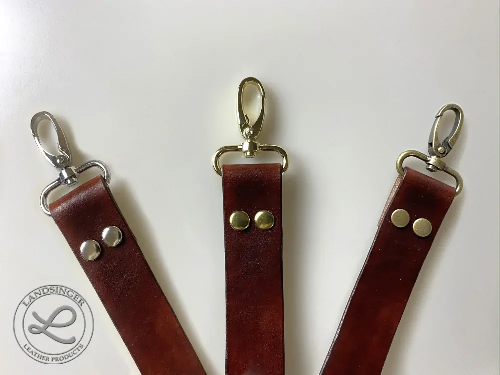 Kožený klasický popruh 3 cm - polotovar na kabelku 