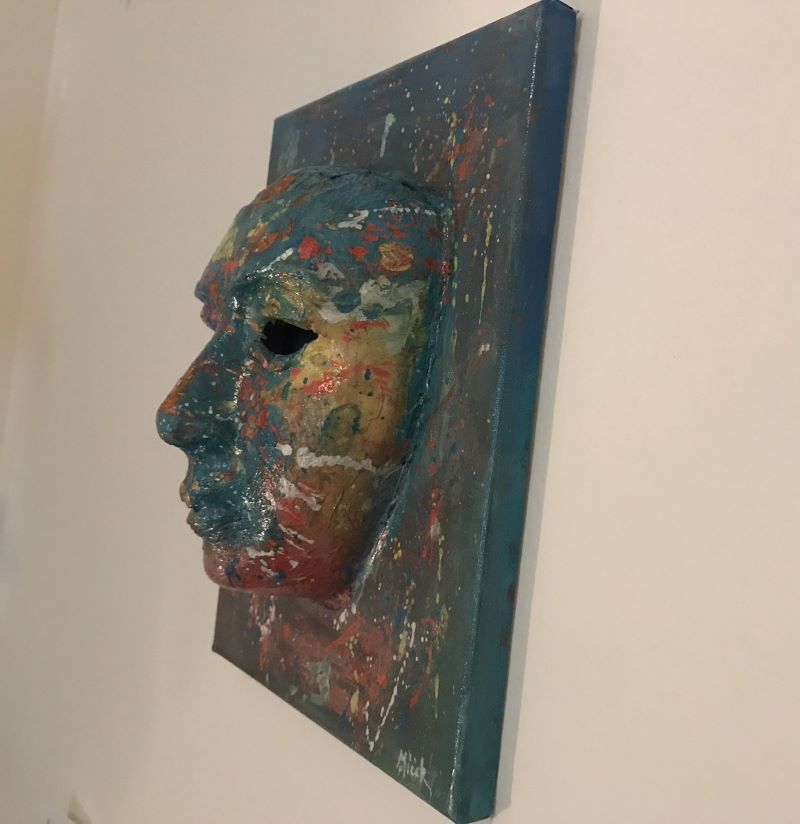 Obraz 3D maska "Snění"