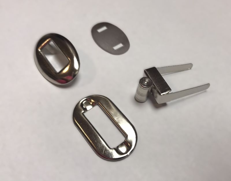 Zapínání na kabelku otočné 20 x 32 mm