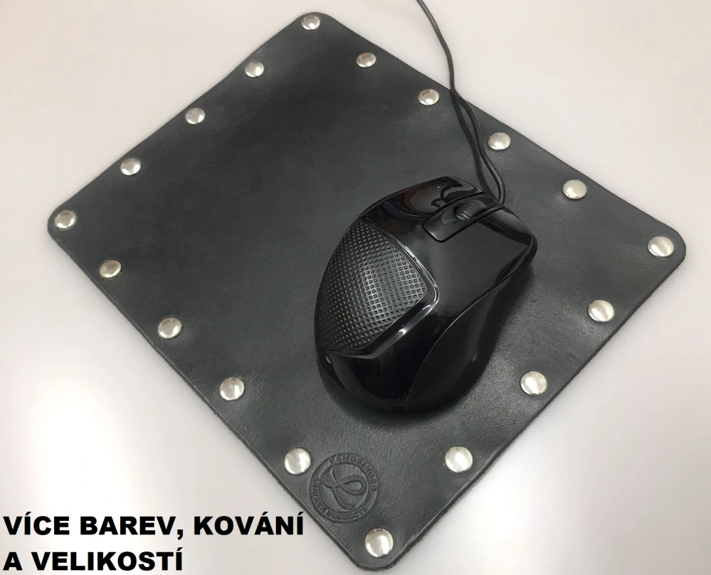 Kožená podložka pod myš - Style