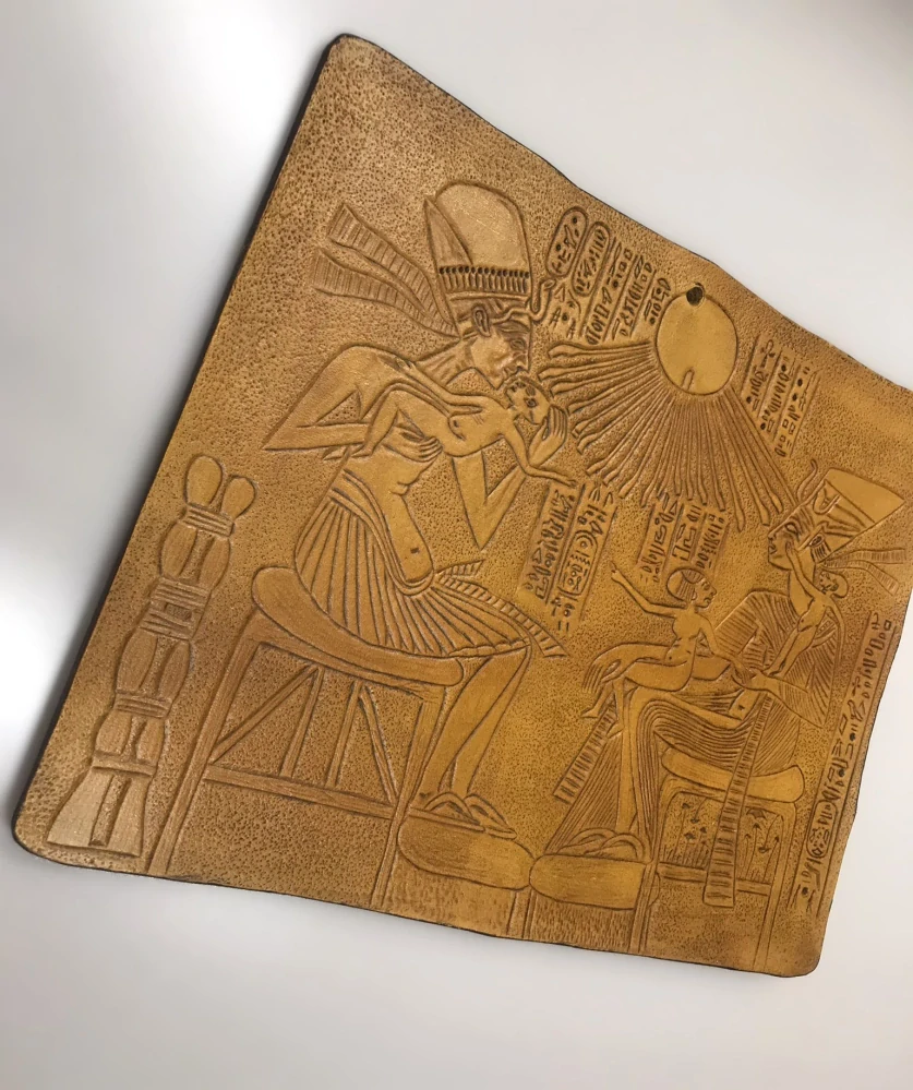 KOŽENÝ OBRAZ - EGYPTSKÝ MOTIV
