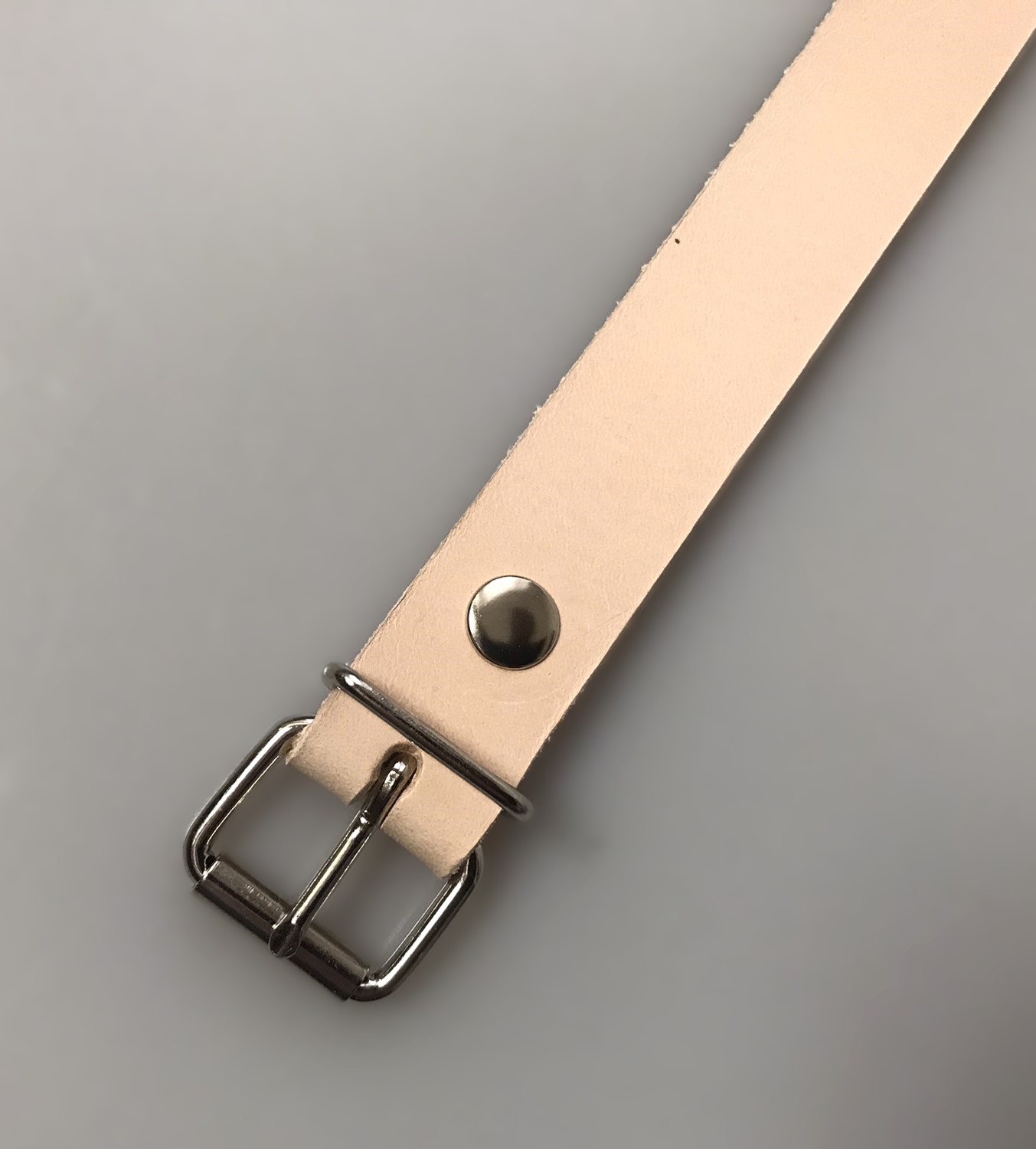 Kožený řemínek s přezkou LEVNĚJŠÍ varianta
