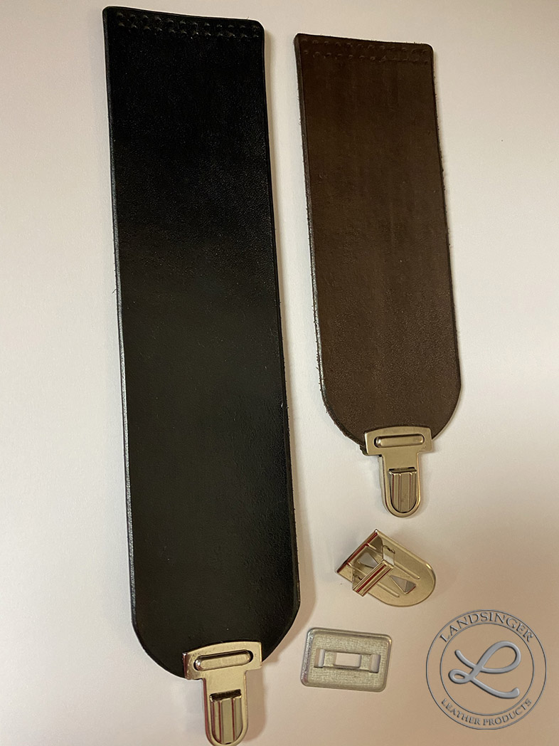 Kožené kabelkové zapínání - aktovkové 