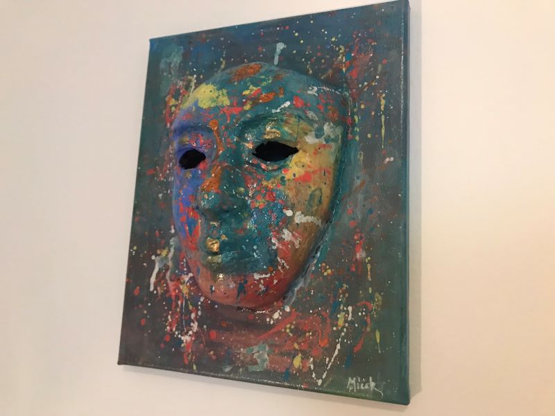 Obraz 3D maska "Snění"