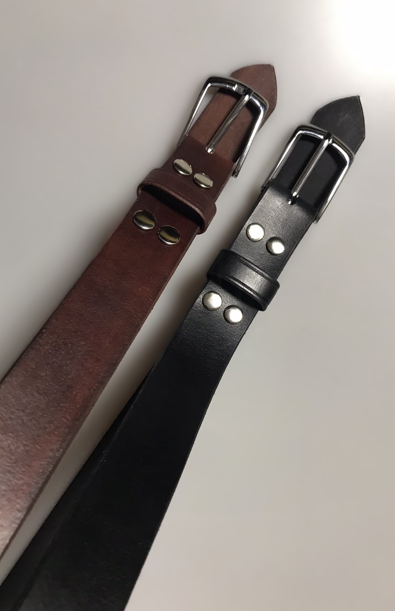 Kožený DÁMSKÝ opasek 3 cm LADY - koňak 