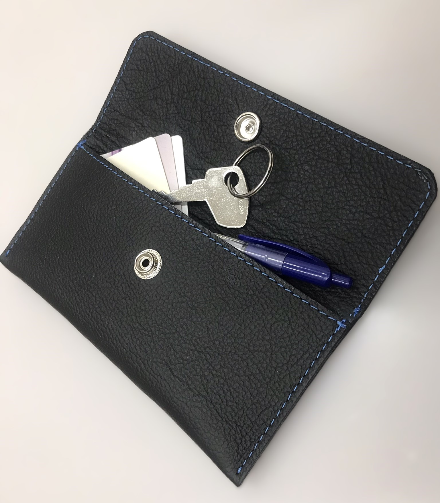 Kožené pouzdro na drobnosti " Lahton - ČERNÉ