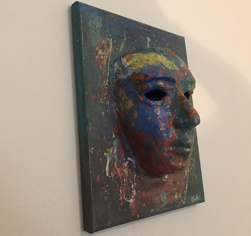 Obraz 3D maska "Snění"