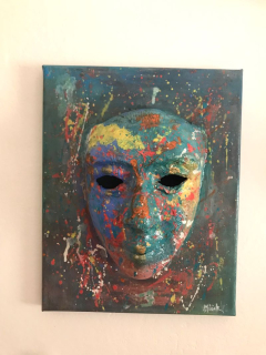 Obraz 3D maska "Snění"