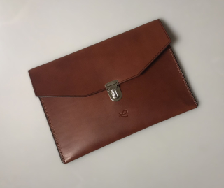 Kožené pouzdro na dokumenty, tablet